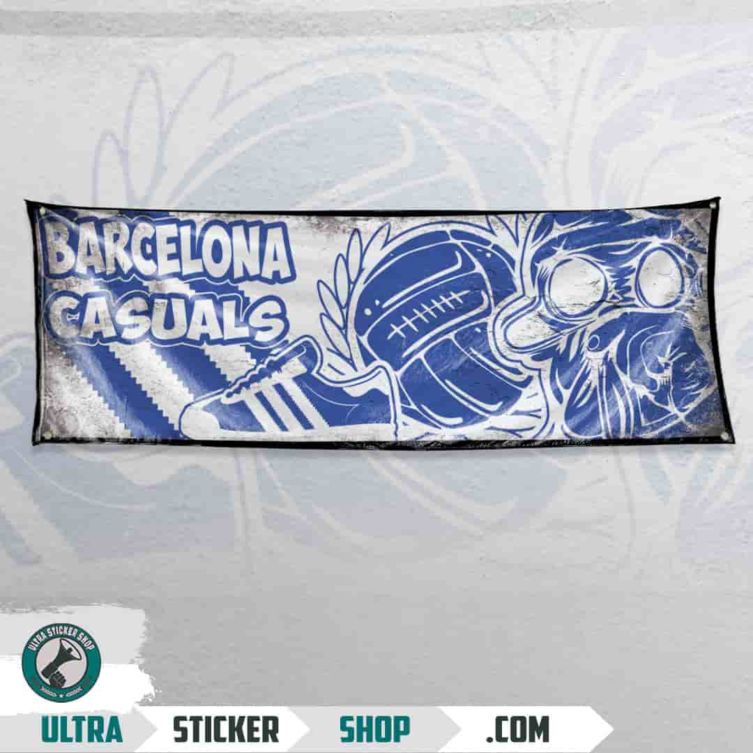 Barcelona casuals Vlajka