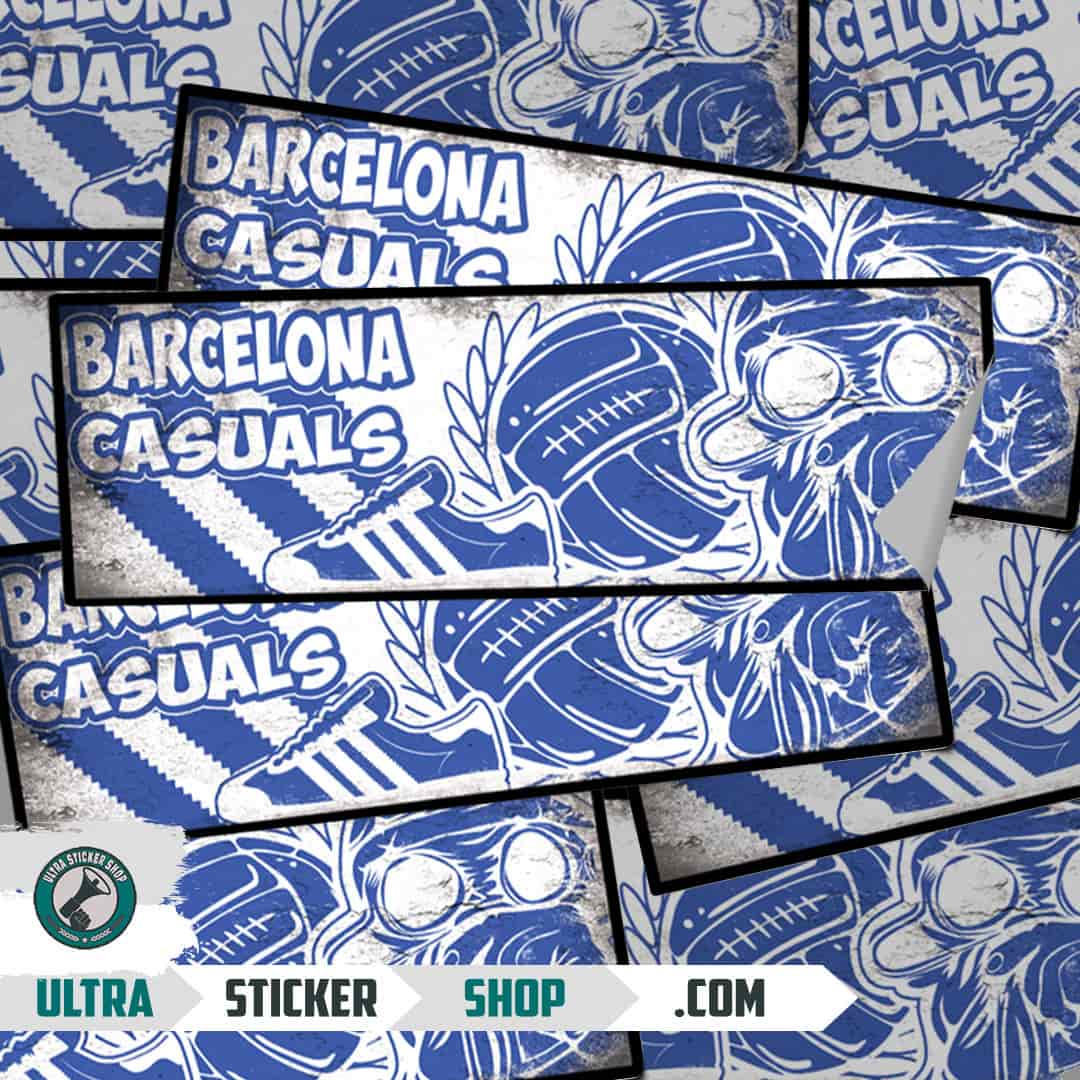 Barcelona casuals Nálepky
