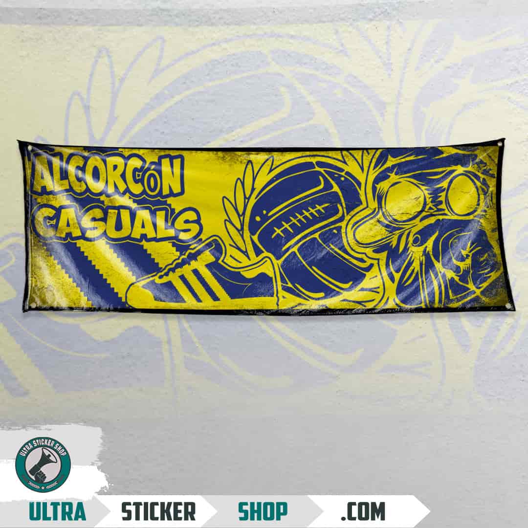 Alcorcón casuals Flagge