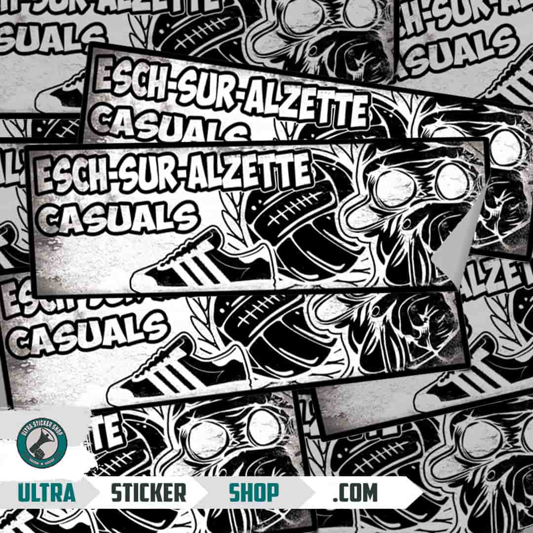 Esch-sur-Alzette casuals Adesivos
