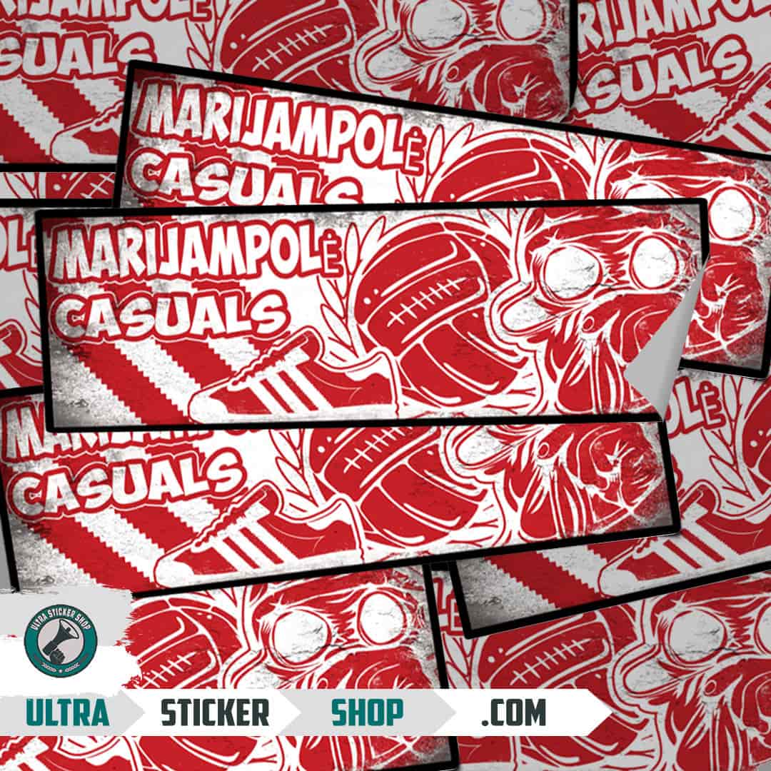 Marijampolė casuals Stickers