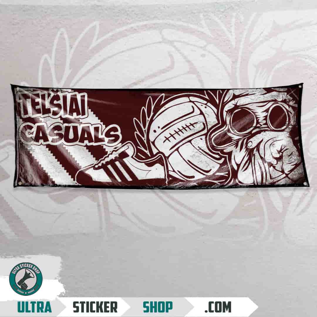 Telšiai casuals Vlag