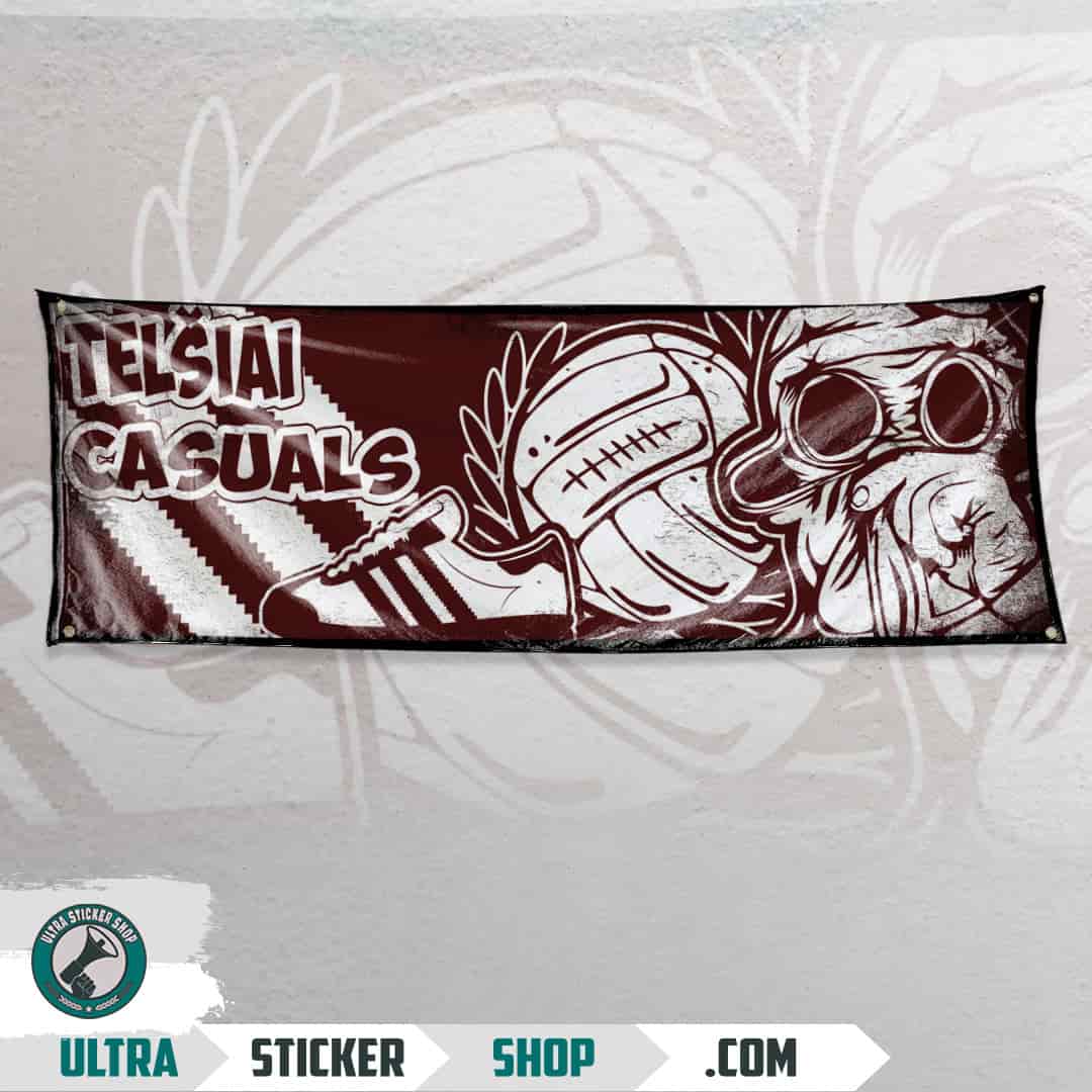 Telšiai casuals Vlag