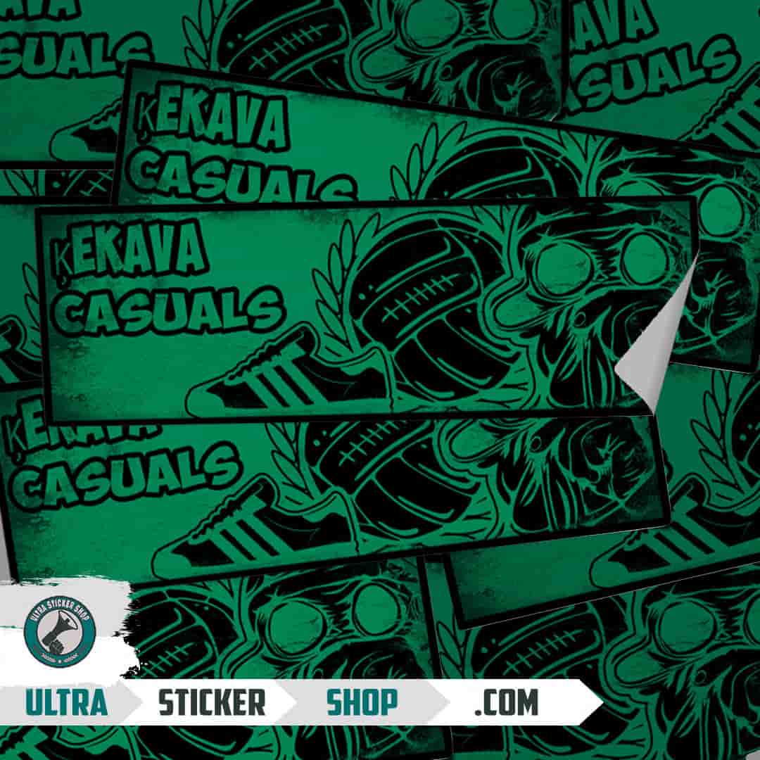 Ķekava casuals Aufkleber