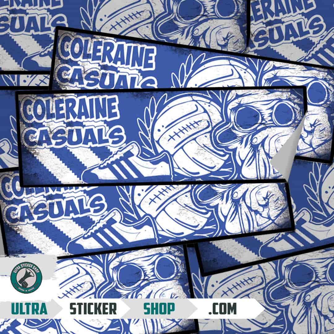 Coleraine casuals Naljepnice