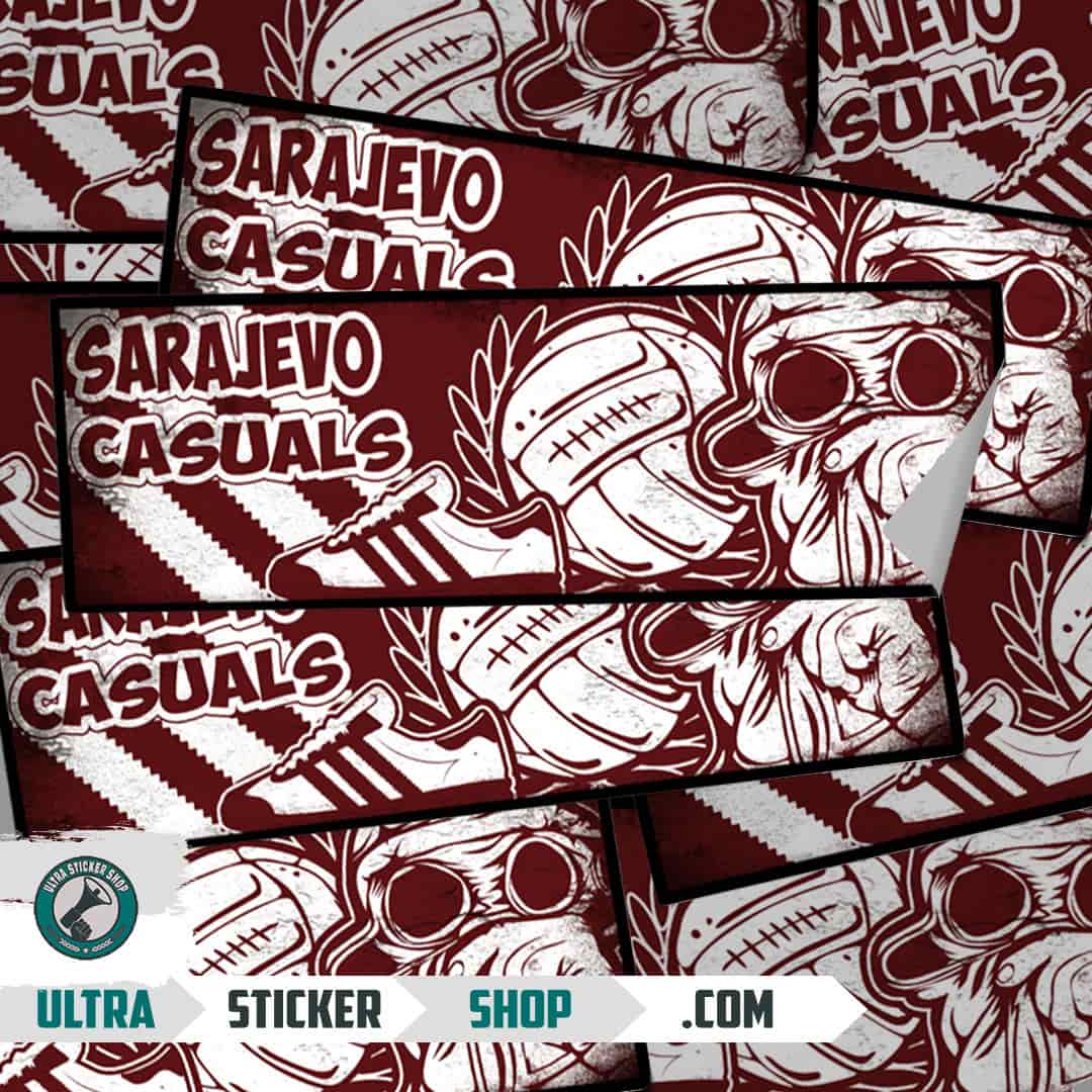 Sarajevo casuals Adesivi