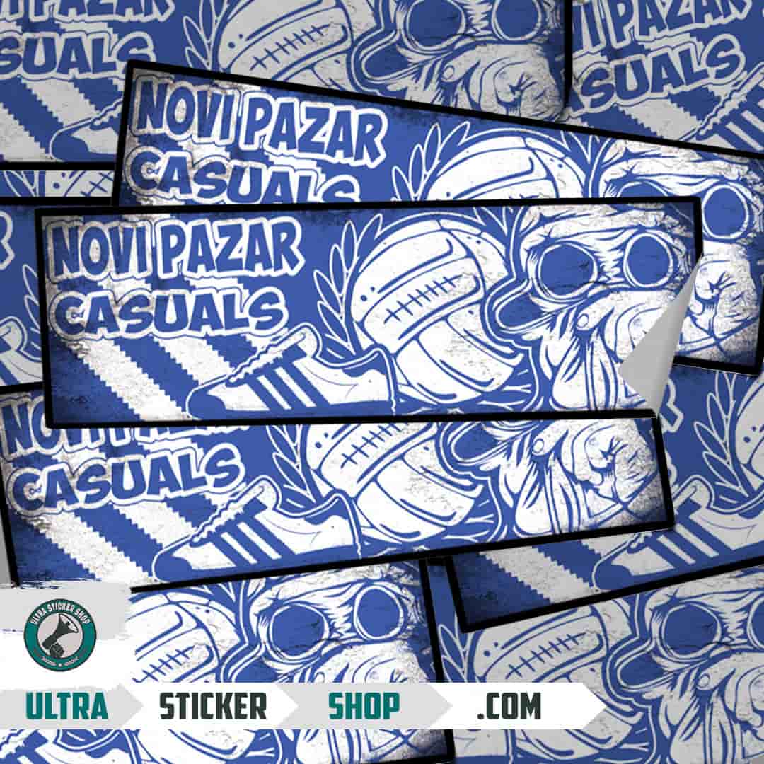 Novi Pazar casuals Naklejki