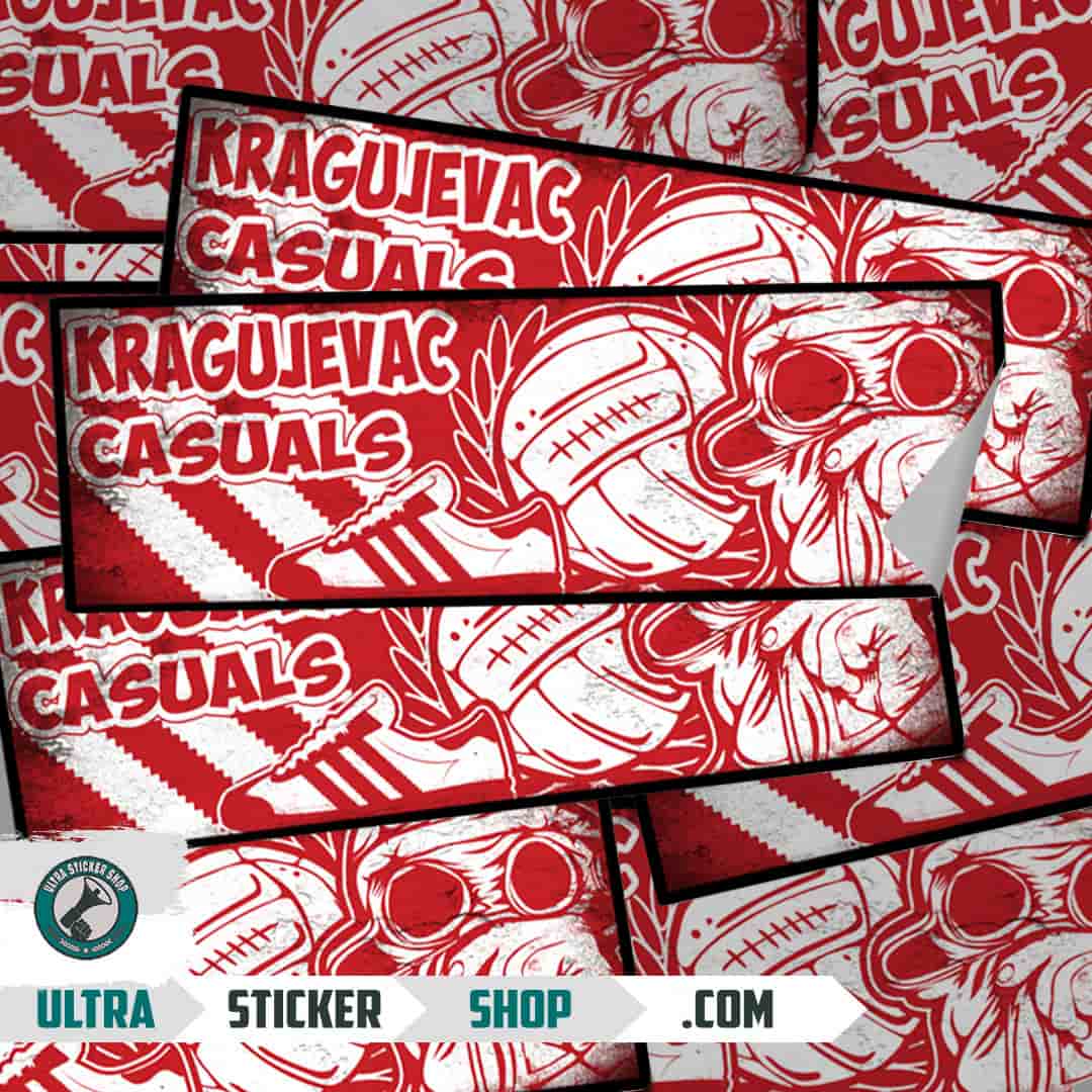 Kragujevac casuals Nalepnice