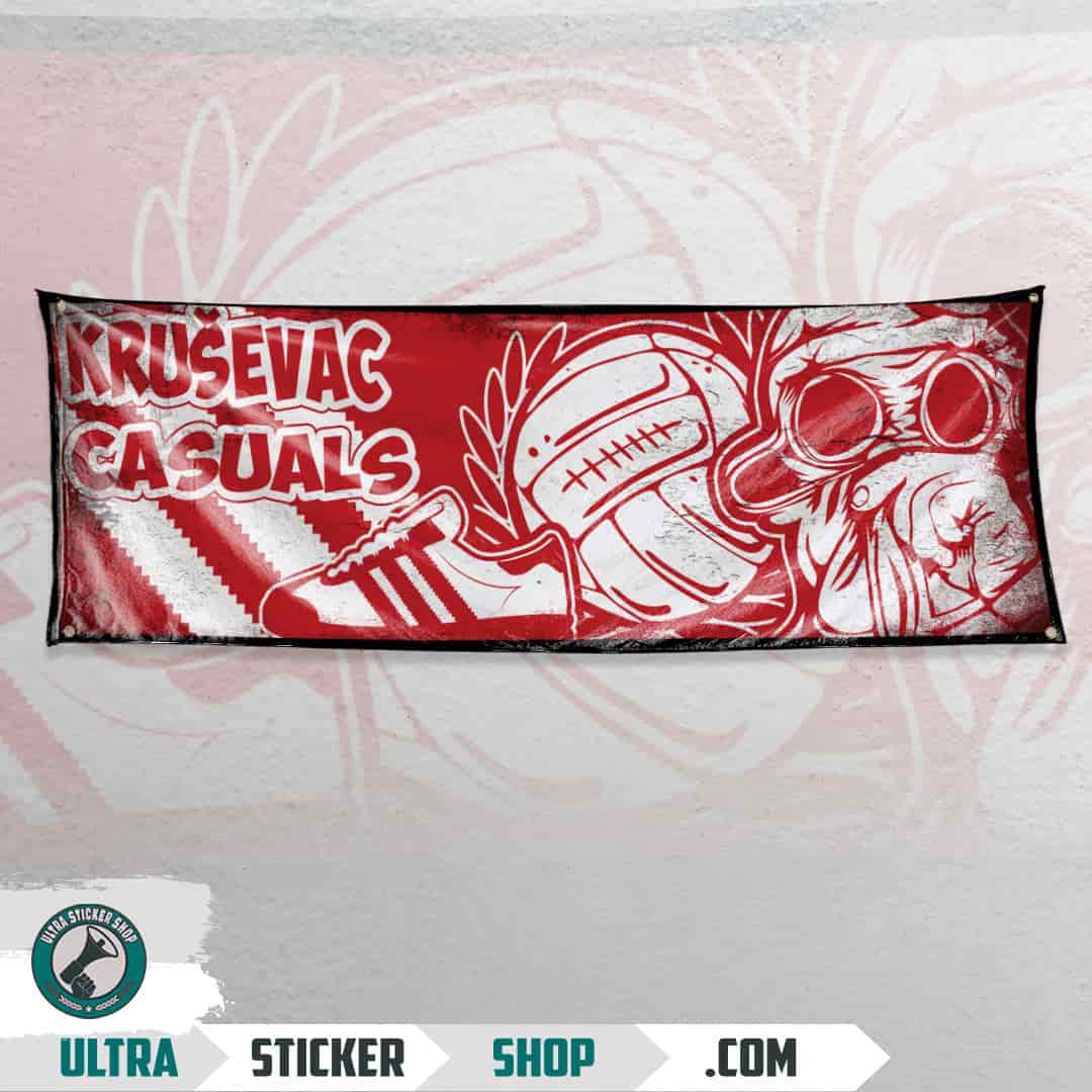 Kruševac casuals Bandiera