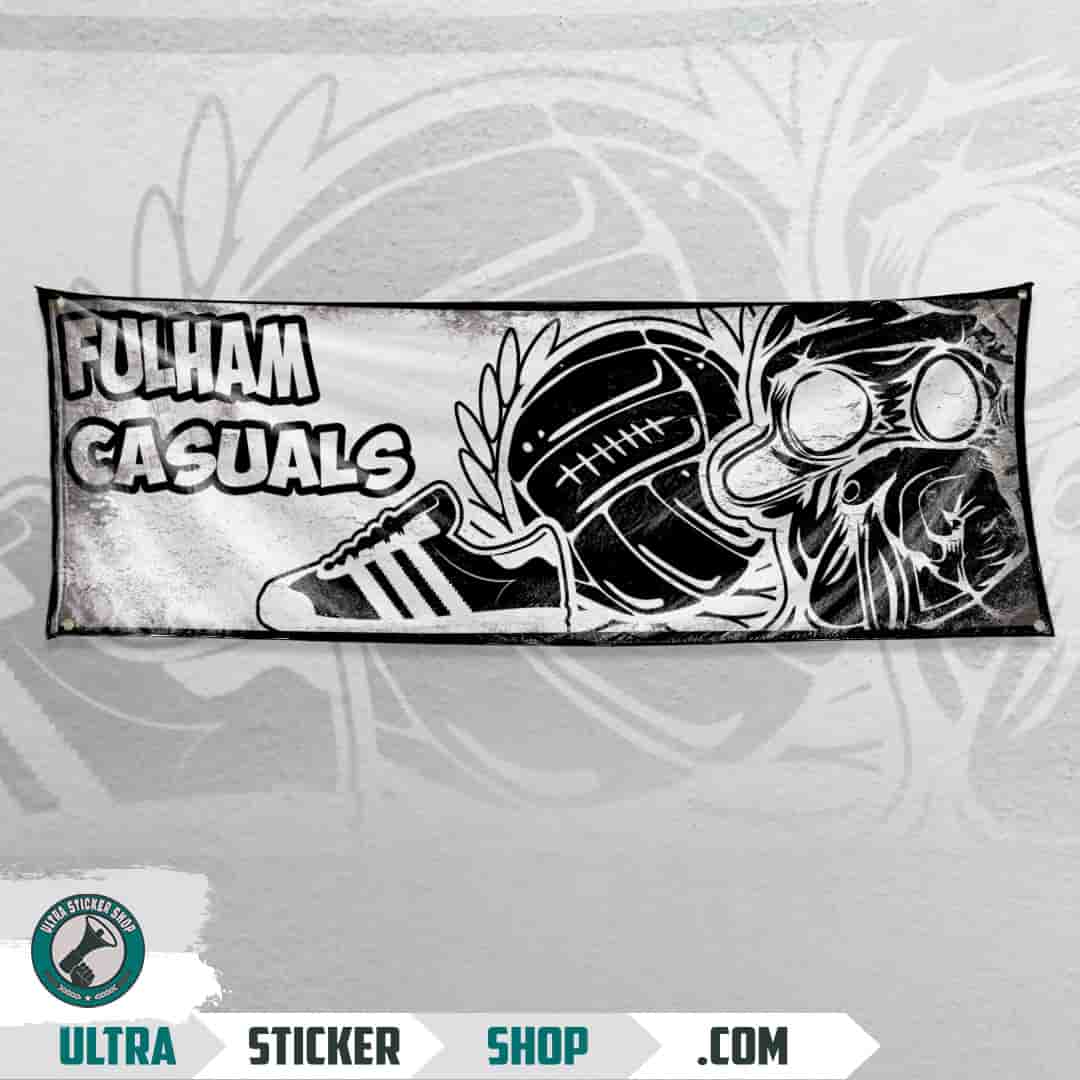 Fulham casuals Vlajka