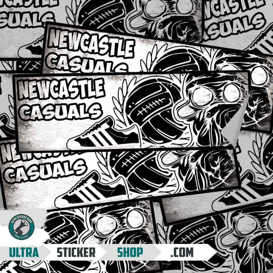Newcastle casuals Pegatinas