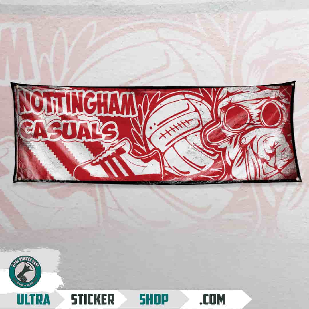 Nottingham casuals Zastava