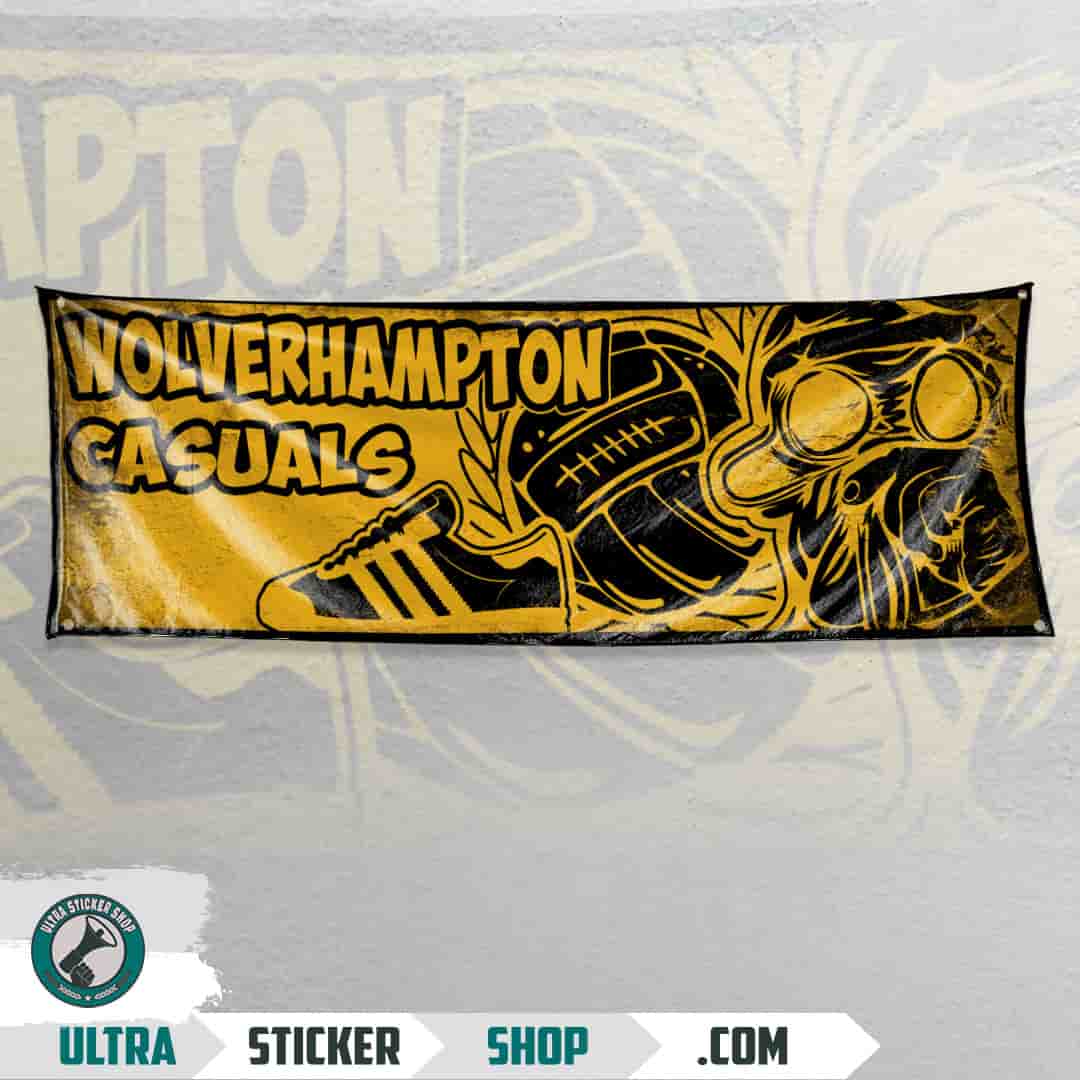 Wolverhampton casuals Flagge