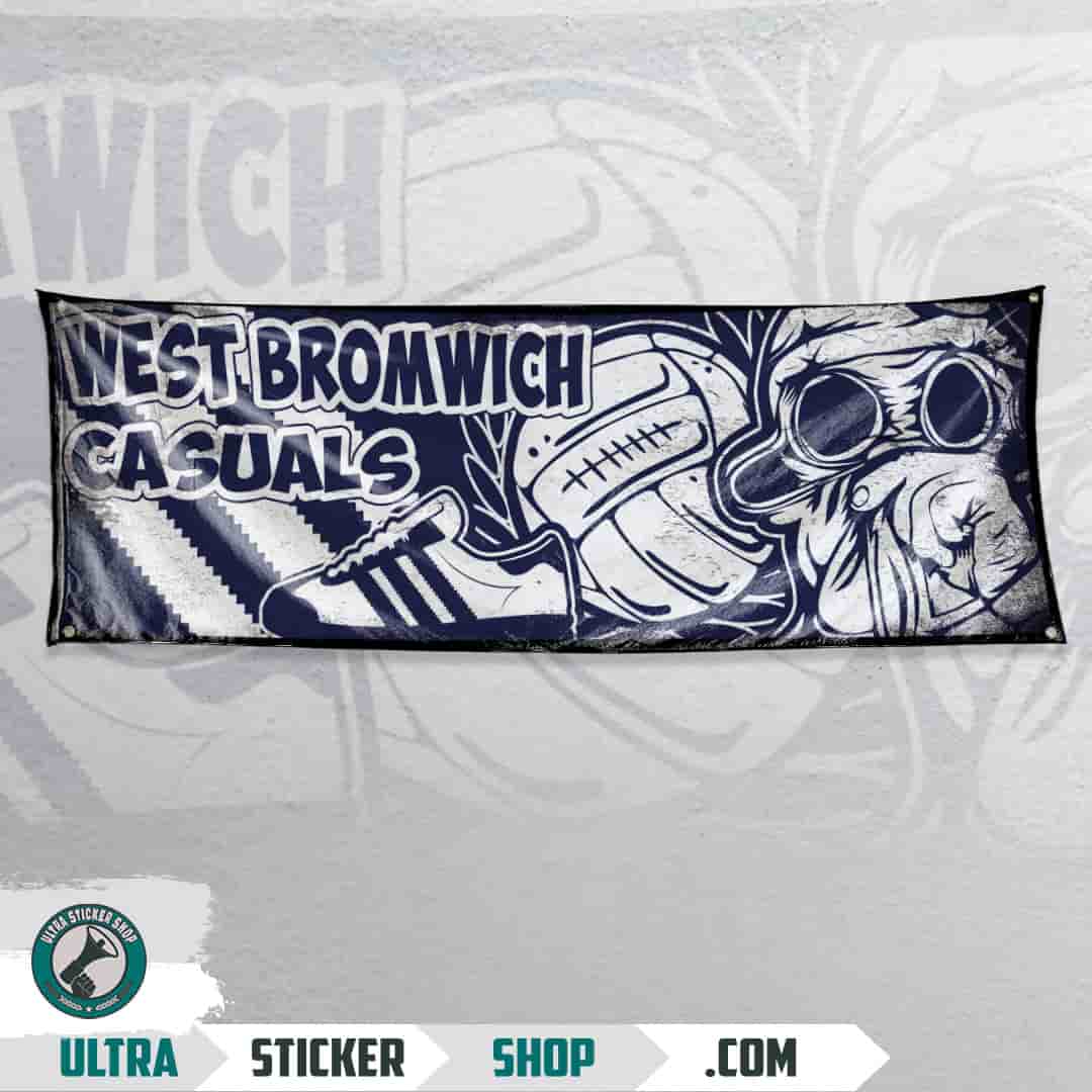 West Bromwich casuals Bandeira