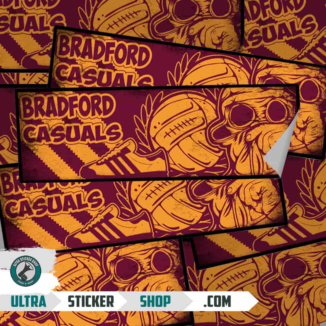 Bradford casuals Aufkleber