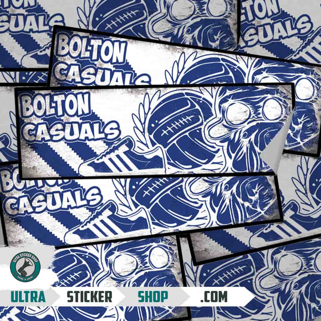 Bolton casuals Klistremerker