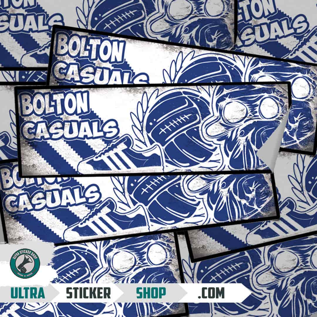 Bolton casuals Klistremerker