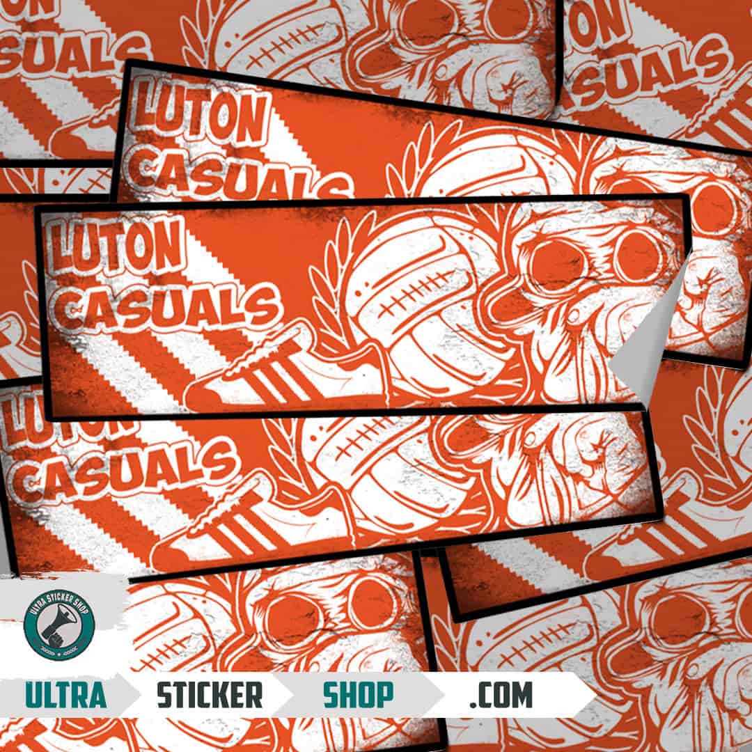 Luton casuals Klistermærker