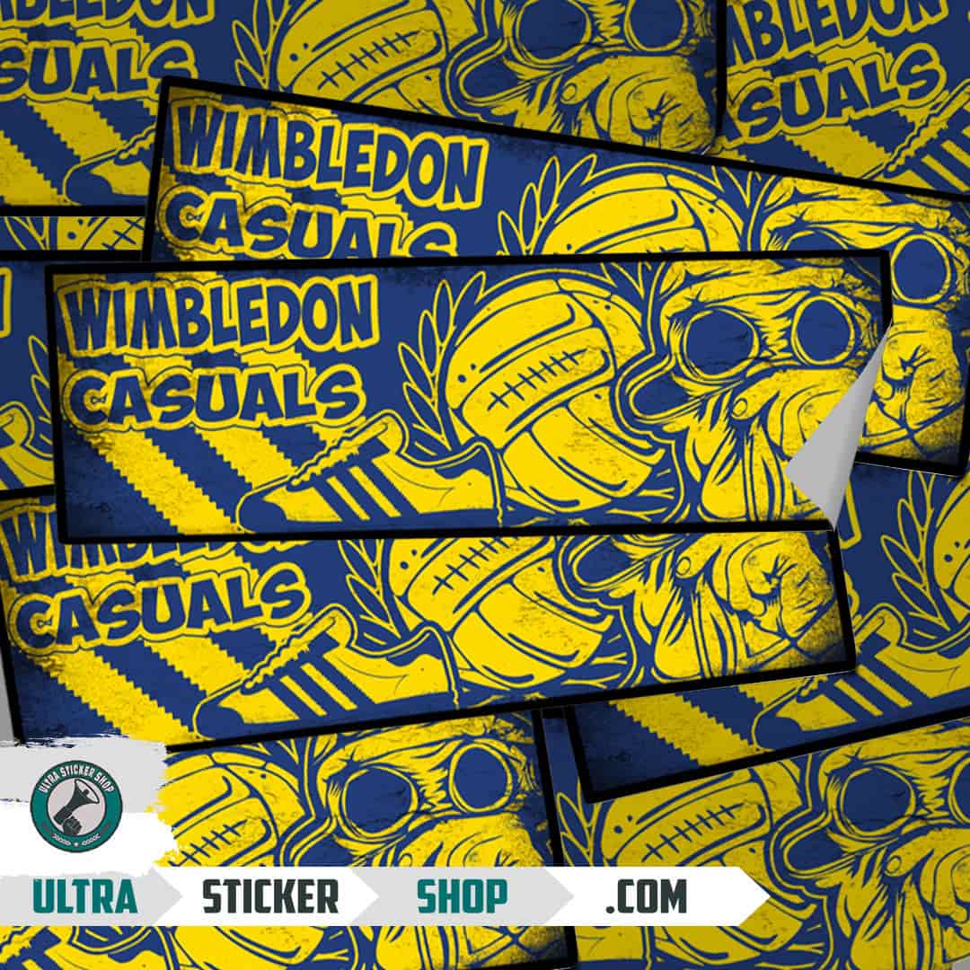 Wimbledon casuals Klistermærker