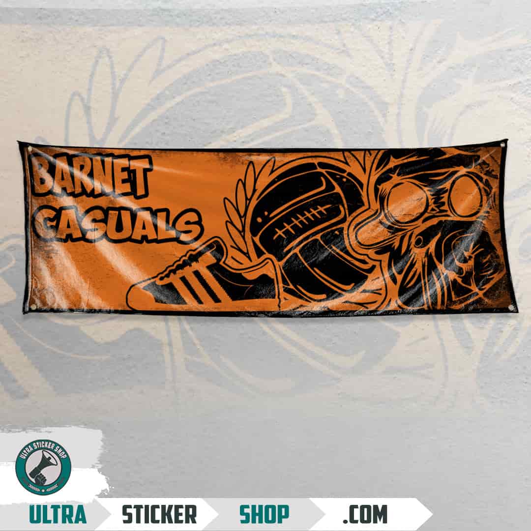 Barnet casuals Vlag