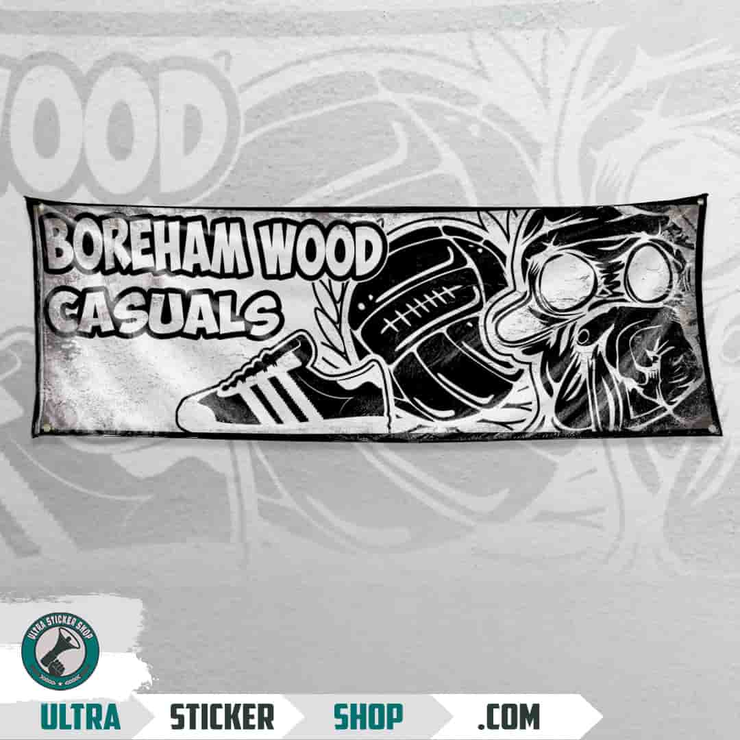 Boreham Wood casuals Flagge