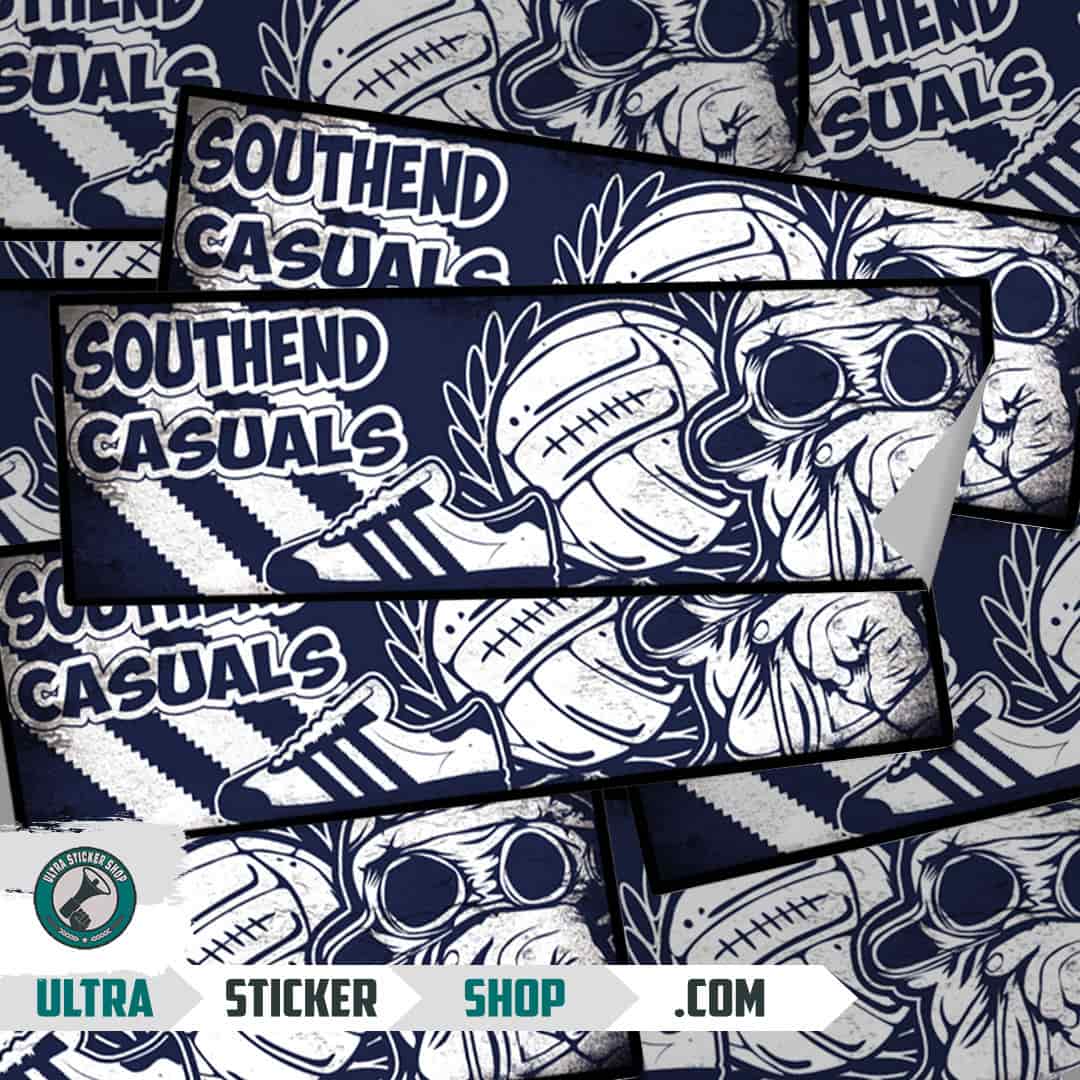 Southend casuals Aufkleber