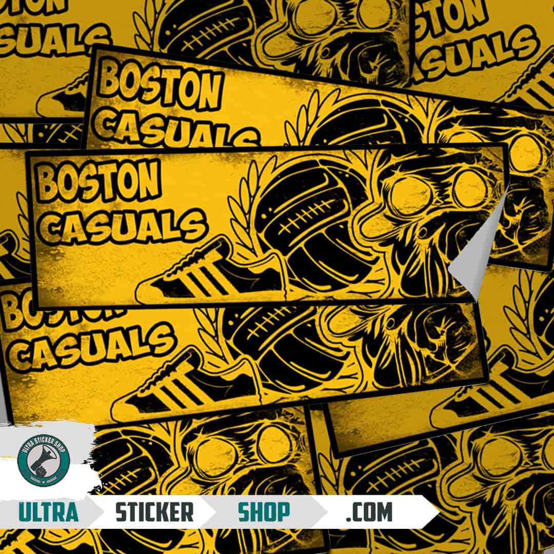 Boston casuals Nalepnice