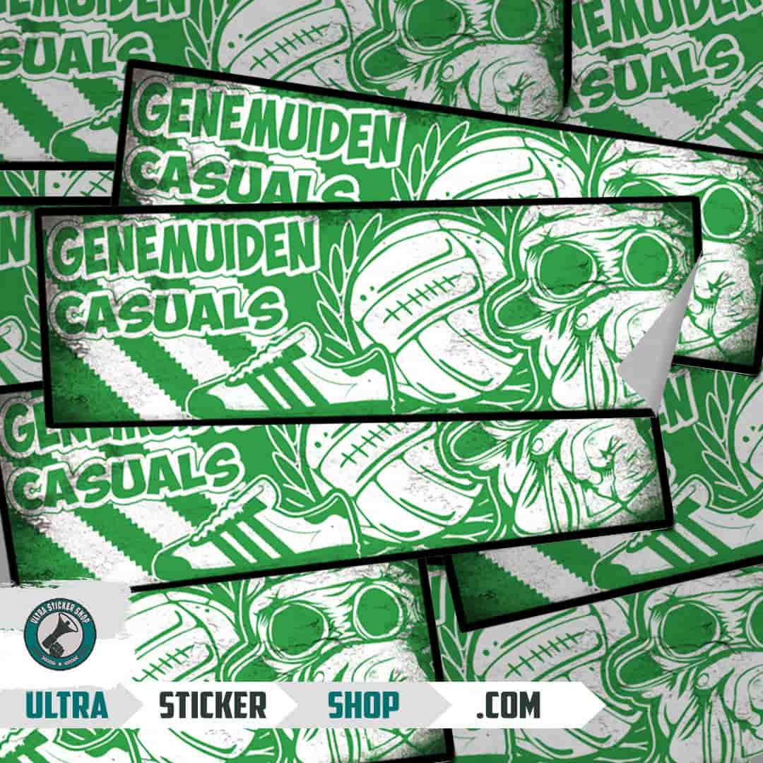 Genemuiden casuals Aufkleber