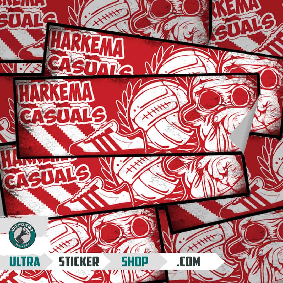 Harkema casuals Adesivos