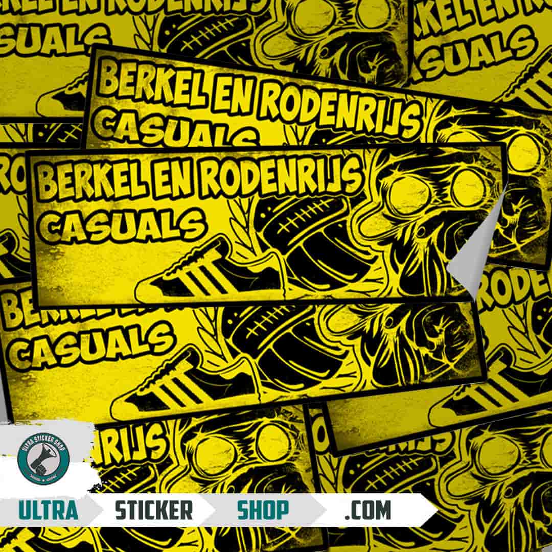 Berkel en Rodenrijs casuals Aufkleber