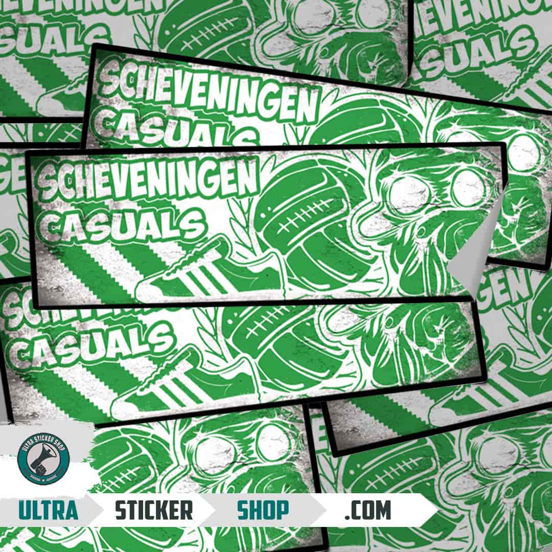 Scheveningen casuals Nalepke