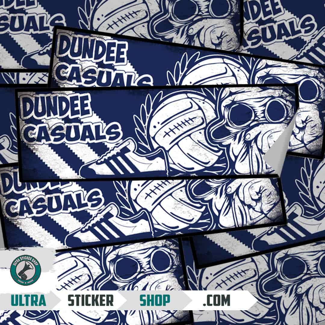 Dundee casuals Adesivos