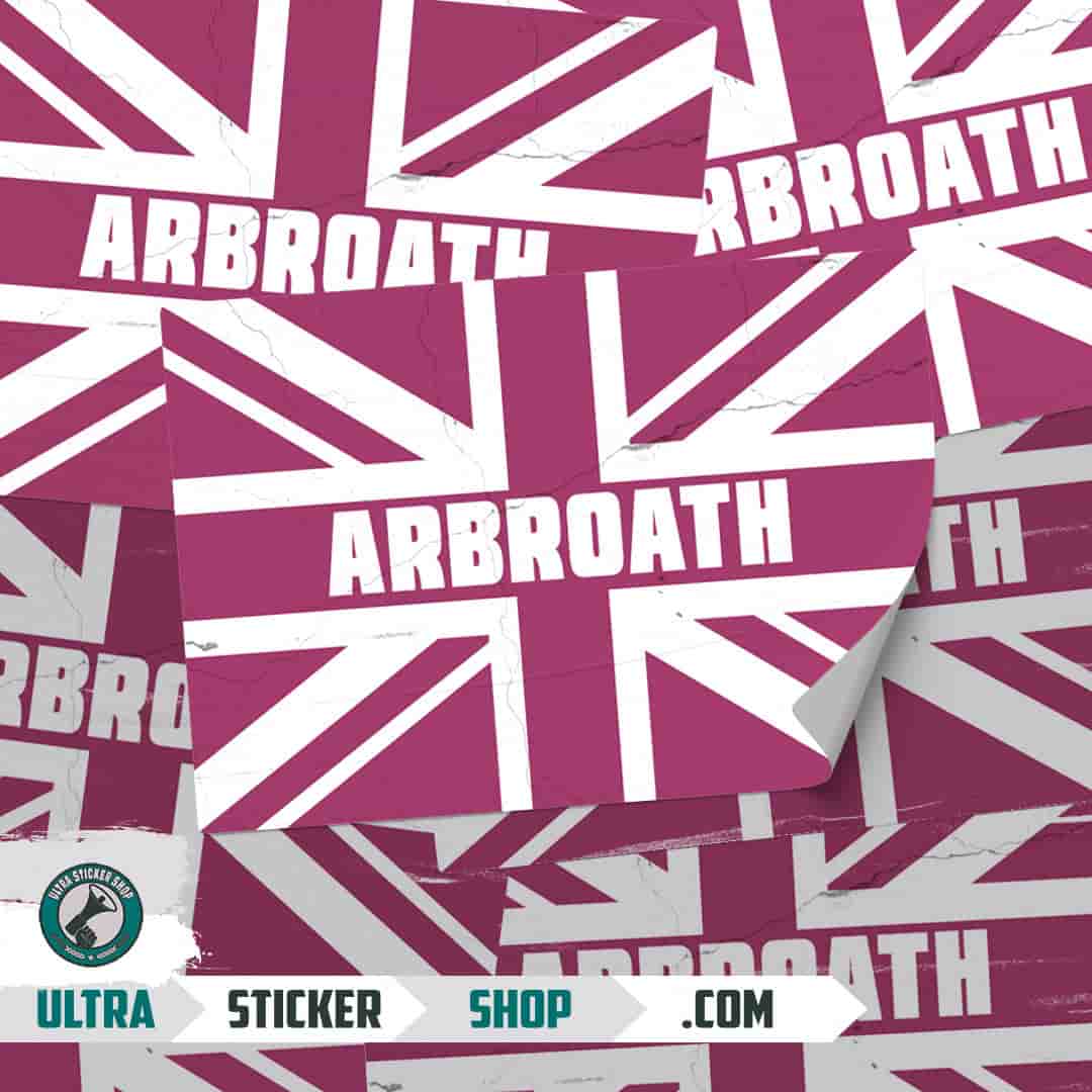 Arbroath Union Jack Nalepnice