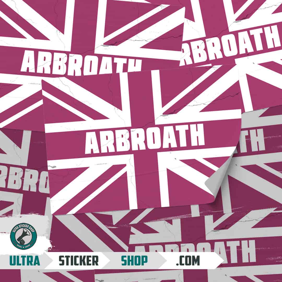 Arbroath Union Jack Nalepnice