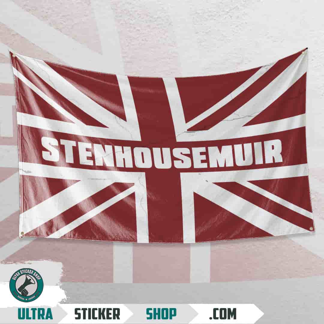 Stenhousemuir Union Jack Zastava