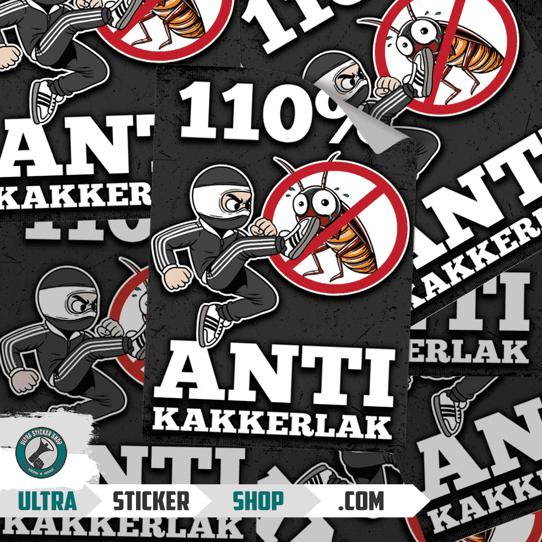 110% Anti Kakkerlak Nalepnice