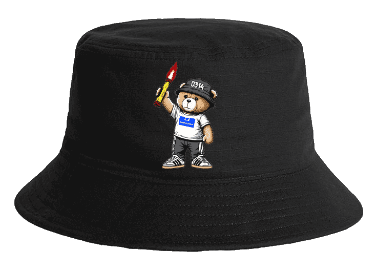 Doetinchem 0314 bear Chapéu bucket