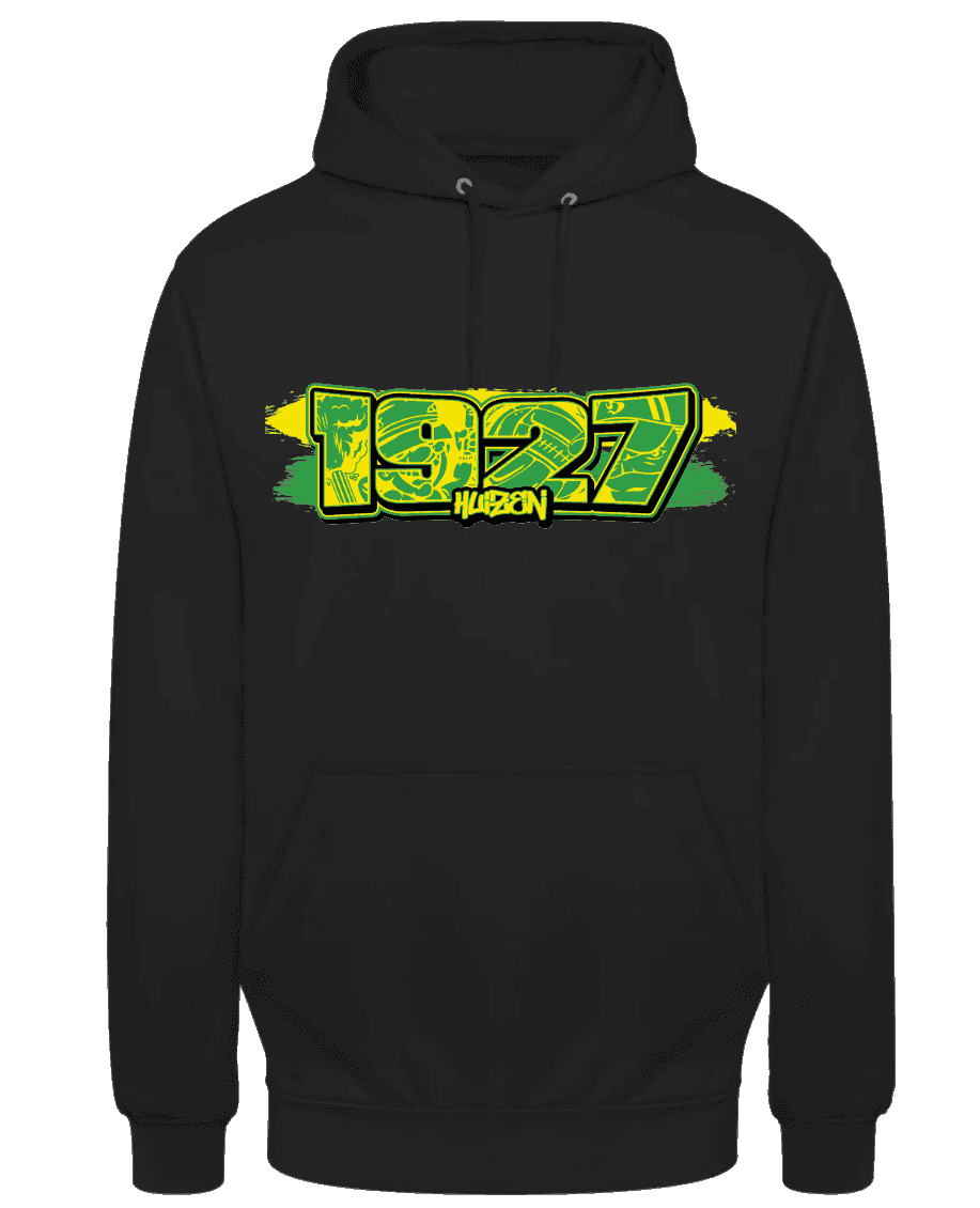 1927 Huizen Felpa con cappuccio