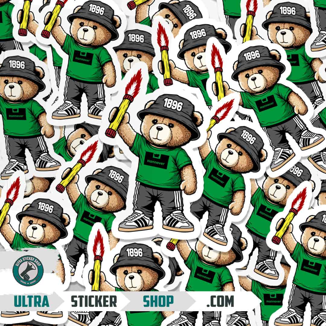 Hannover 1896 bear Stickers