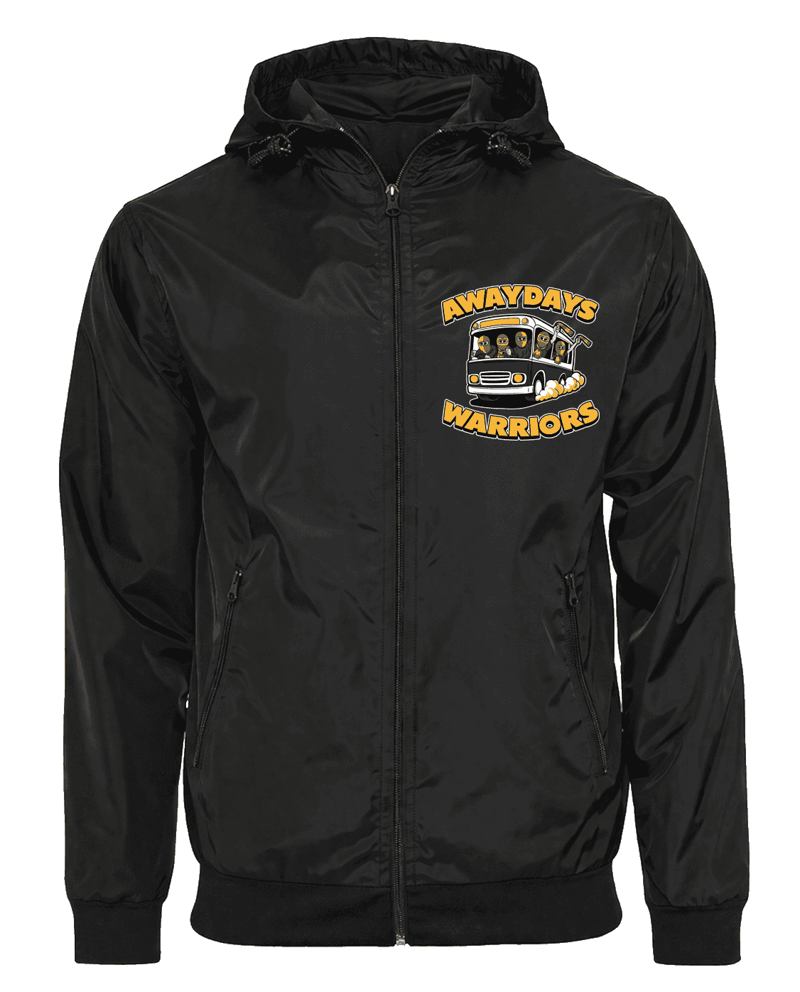 AwayDays Warriors Jacke mit abnehmbarer Balaclava