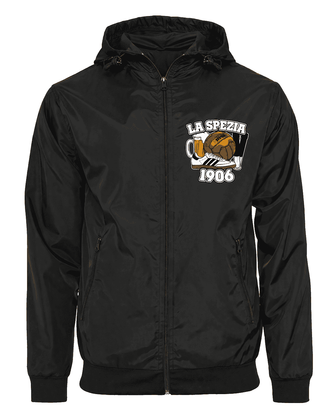 La spezia 1906 Jacke mit abnehmbarer Balaclava
