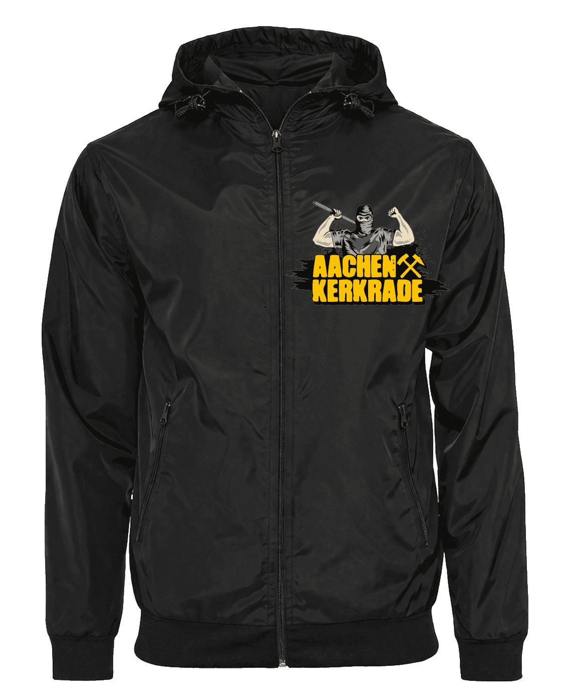 Aachen Kerkrade Giacca con balaclava staccabile