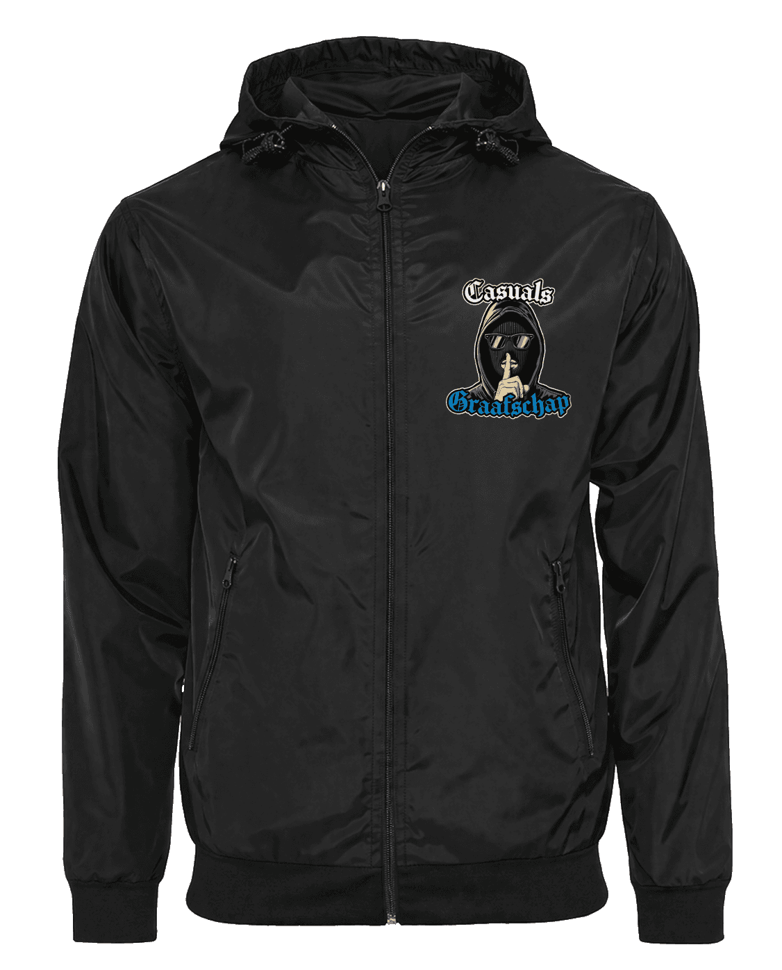 Casuals Graafschap Jaqueta com Balaclava Removível