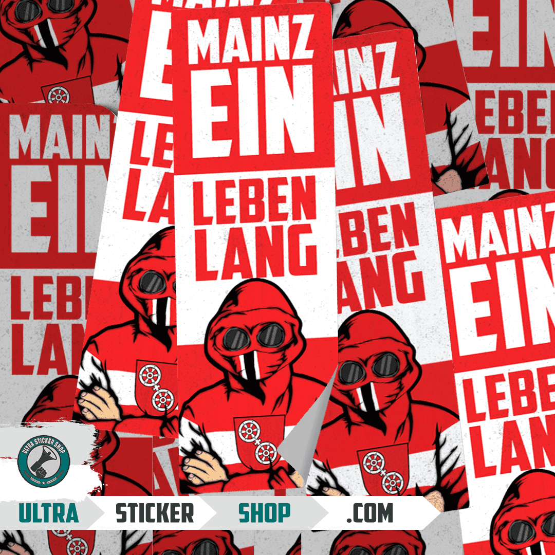 Mainz ein leben lang Autocolante