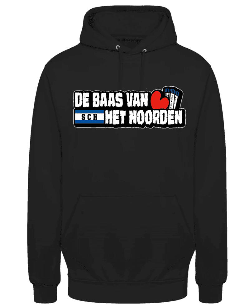 De baas van het noorden Felpa con cappuccio