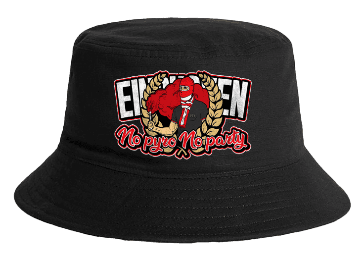 Eindhoven no pyro no party Bucket Hat