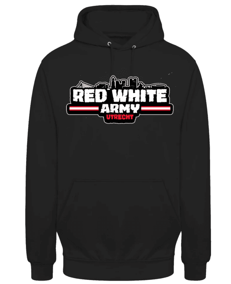 Red white army Utrecht Bluza z kapturem