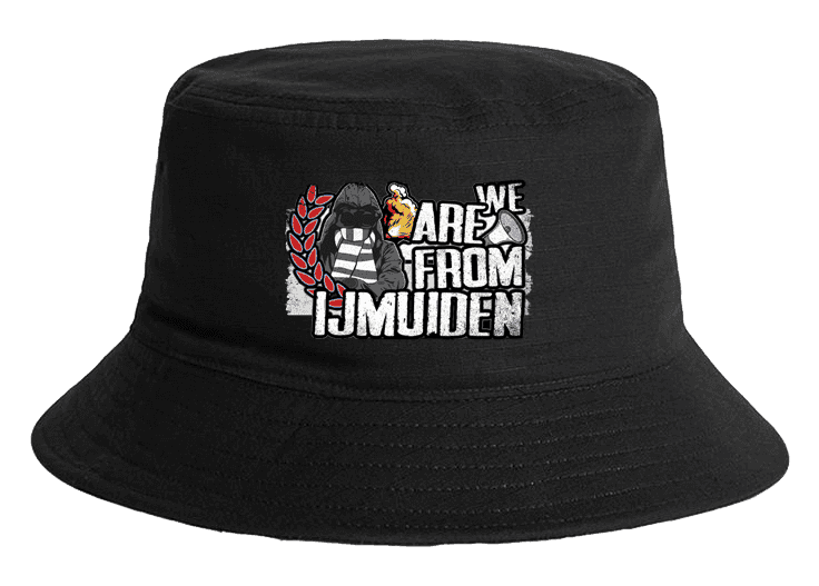 We are from IJmuiden Chapeau seau