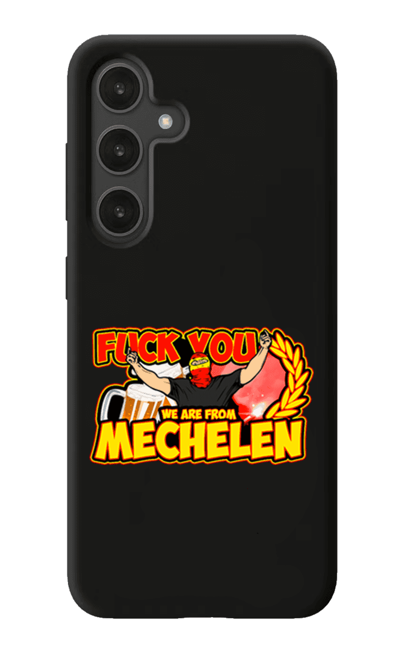 Fuck you we are from Mechelen Samsung-Hülle