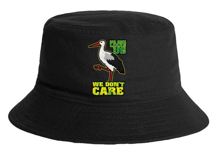 No one likes us we don't care- Den Haag Cappello a secchiello